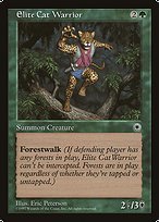 Matte Finish Portal Elite Cat Warrior ( #163 Variant)