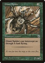 Matte Finish Portal Giant Spider ( #167 )