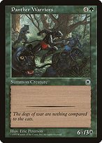 Matte Finish Portal Panther Warriors ( #180 )