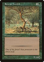 Matte Finish Portal Rowan Treefolk ( #184 )