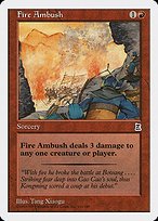 Matte Finish Portal Three Kingdoms Fire Ambush ( #111 )