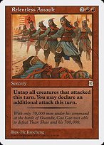 Matte Finish Portal Three Kingdoms Relentless Assault ( #119 )