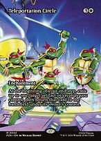 Matte Finish Teenage Mutant Ninja Turtles Source Material Teleportation Circle ( #2 )