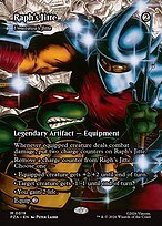 Matte Finish Teenage Mutant Ninja Turtles Source Material Umezawa's Jitte ( #19 )