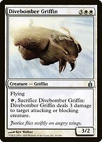 Glossy Finish Ravnica: City of Guilds Divebomber Griffin ( #14 )