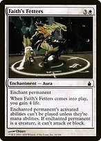 Glossy Finish Ravnica: City of Guilds Faith's Fetters ( #16 )