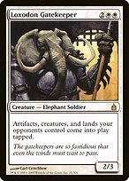 Glossy Finish Ravnica: City of Guilds Loxodon Gatekeeper ( #25 )