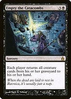 Glossy Finish Ravnica: City of Guilds Empty the Catacombs ( #86 )
