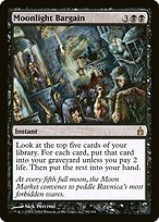 Glossy Finish Ravnica: City of Guilds Moonlight Bargain ( #95 )