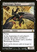 Glossy Finish Ravnica: City of Guilds Woebringer Demon ( #113 )