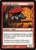 Glossy Finish Ravnica: City of Guilds Coalhauler Swine ( #119 )