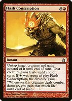 Glossy Finish Ravnica: City of Guilds Flash Conscription ( #124 )