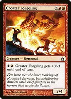 Glossy Finish Ravnica: City of Guilds Greater Forgeling ( #129 )