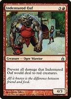 Glossy Finish Ravnica: City of Guilds Indentured Oaf ( #133 )