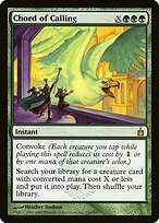 Glossy Finish Ravnica: City of Guilds Chord of Calling ( #156 )