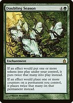 Glossy Finish Ravnica: City of Guilds Doubling Season ( #158 )