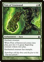 Glossy Finish Ravnica: City of Guilds Fists of Ironwood ( #164 )