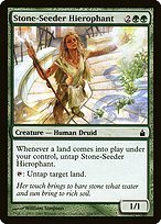 Glossy Finish Ravnica: City of Guilds Stone-Seeder Hierophant ( #184 )