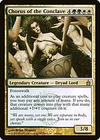 Glossy Finish Ravnica: City of Guilds Chorus of the Conclave ( #195 )