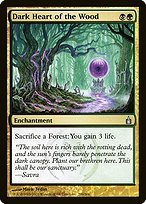 Glossy Finish Ravnica: City of Guilds Dark Heart of the Wood ( #200 )