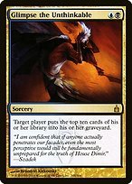Glossy Finish Ravnica: City of Guilds Glimpse the Unthinkable ( #208 )