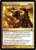Glossy Finish Ravnica: City of Guilds Rally the Righteous ( #222 )