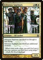 Glossy Finish Ravnica: City of Guilds Selesnya Sagittars ( #229 )