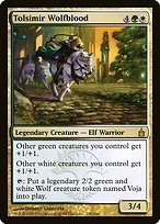 Glossy Finish Ravnica: City of Guilds Tolsimir Wolfblood ( #236 )