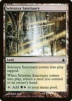 Glossy Finish Ravnica: City of Guilds Selesnya Sanctuary ( #281 )