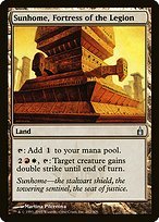 Glossy Finish Ravnica: City of Guilds Sunhome, Fortress of the Legion ( #282 )