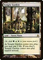 Glossy Finish Ravnica: City of Guilds Temple Garden ( #284 )