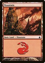 Glossy Finish Ravnica: City of Guilds Mountain ( #300 )