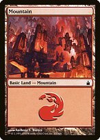 Glossy Finish Ravnica: City of Guilds Mountain ( #301 )