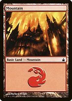 Glossy Finish Ravnica: City of Guilds Mountain ( #302 )