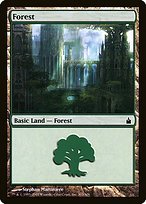 Glossy Finish Ravnica: City of Guilds Forest ( #303 )
