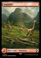 Matte Finish Jurassic World Collection Mountain // Mountain ( #24 )