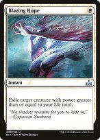 Matte Finish Rivals of Ixalan Blazing Hope ( #3 )