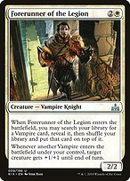 Matte Finish Rivals of Ixalan Forerunner of the Legion ( #9 )