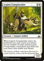 Matte Finish Rivals of Ixalan Legion Conquistador ( #11 )