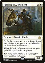 Matte Finish Rivals of Ixalan Paladin of Atonement ( #16 )