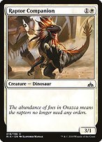 Matte Finish Rivals of Ixalan Raptor Companion ( #19 )