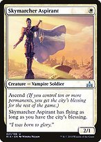 Matte Finish Rivals of Ixalan Skymarcher Aspirant ( #21 )