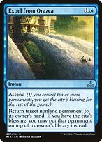Matte Finish Rivals of Ixalan Expel from Orazca ( #37 )
