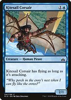 Matte Finish Rivals of Ixalan Kitesail Corsair ( #41 )