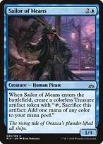 Matte Finish Rivals of Ixalan Sailor of Means ( #49 )