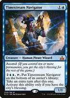 Matte Finish Rivals of Ixalan Timestream Navigator ( #59 )