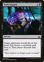 Matte Finish Rivals of Ixalan Dark Inquiry ( #65 )