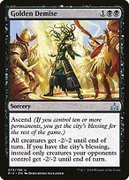 Matte Finish Rivals of Ixalan Golden Demise ( #73 )