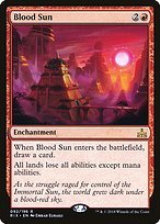 Matte Finish Rivals of Ixalan Blood Sun ( #92 )