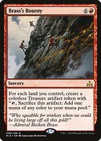 Matte Finish Rivals of Ixalan Brass's Bounty ( #94 )